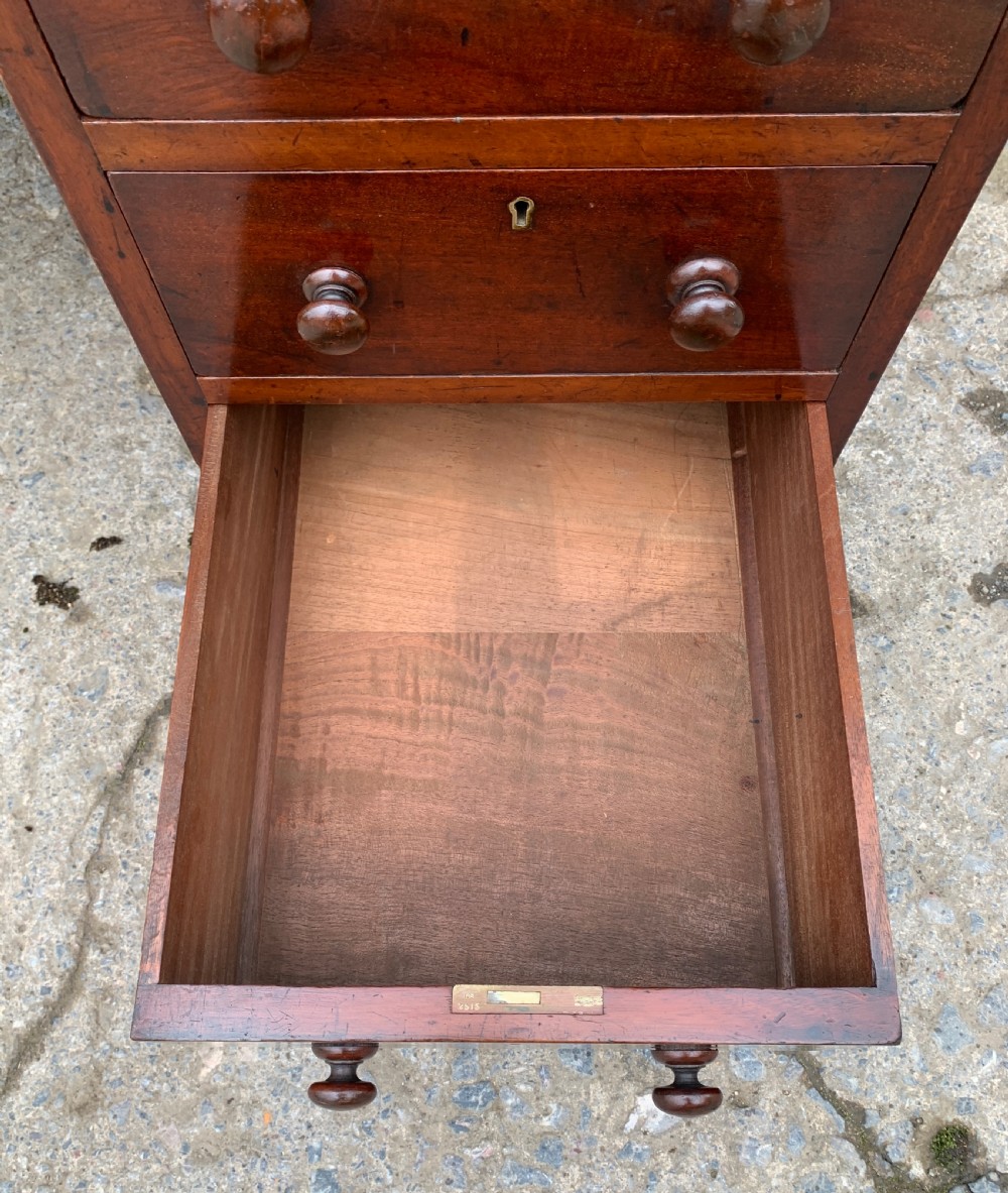 Large Victorian Mahogany Partners Desk View X