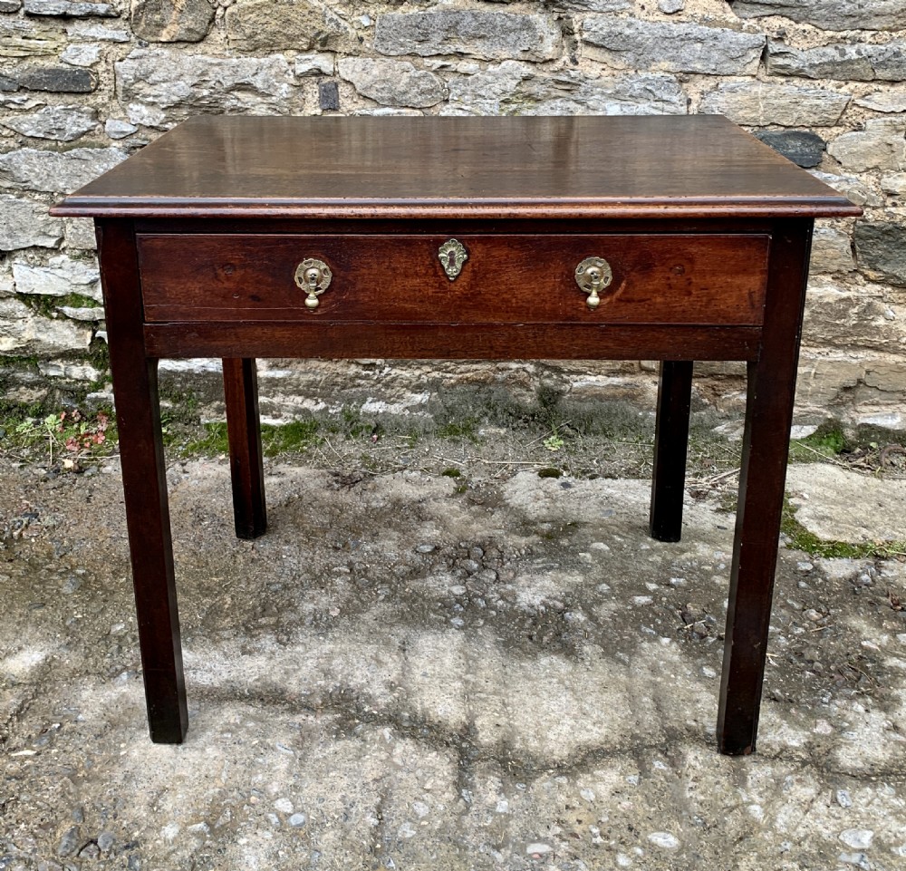 George III Mahogany Side Table View II