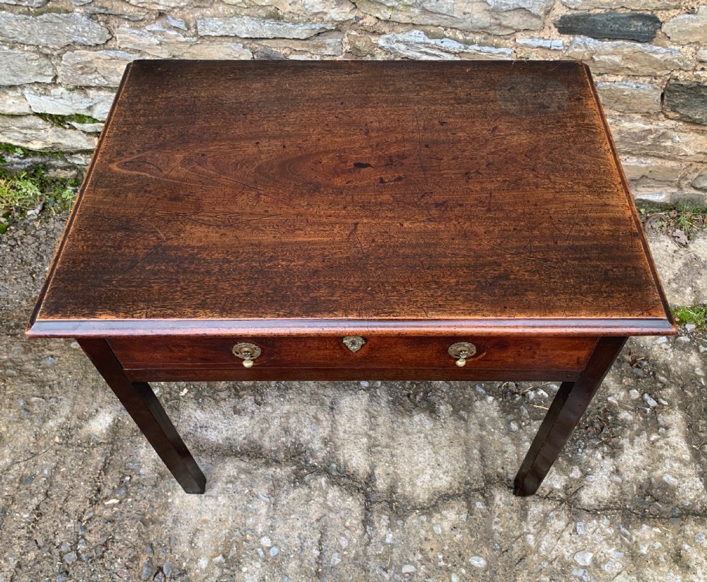 George III Mahogany Side Table View IV