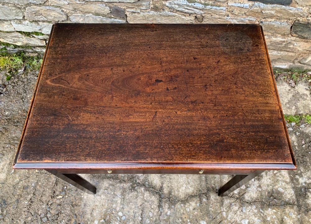 George III Mahogany Side Table View VI