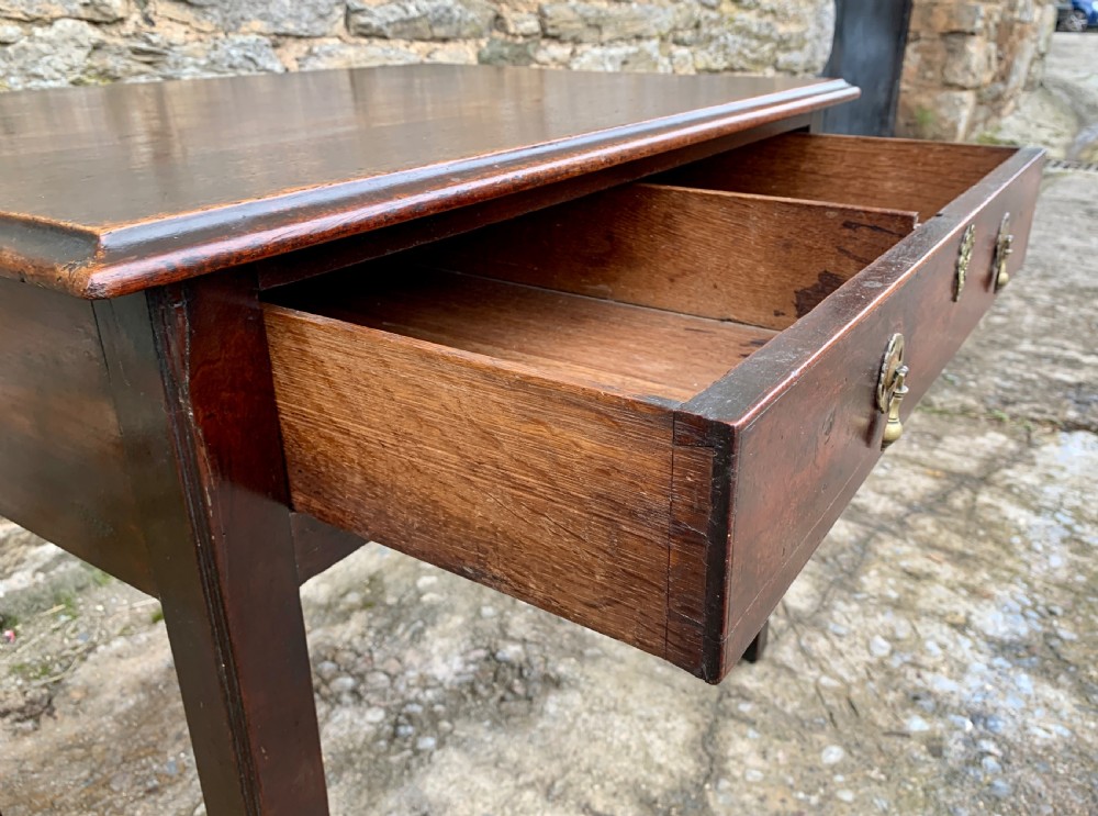 George III Mahogany Side Table View VIII