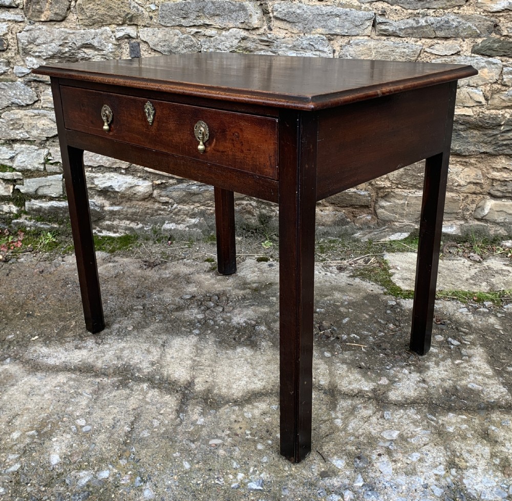 George III Mahogany Side Table View X