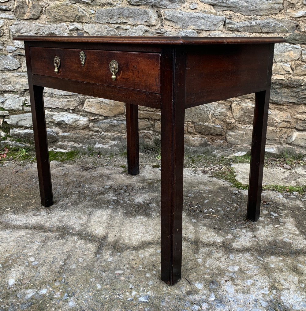 George III Mahogany Side Table View XI