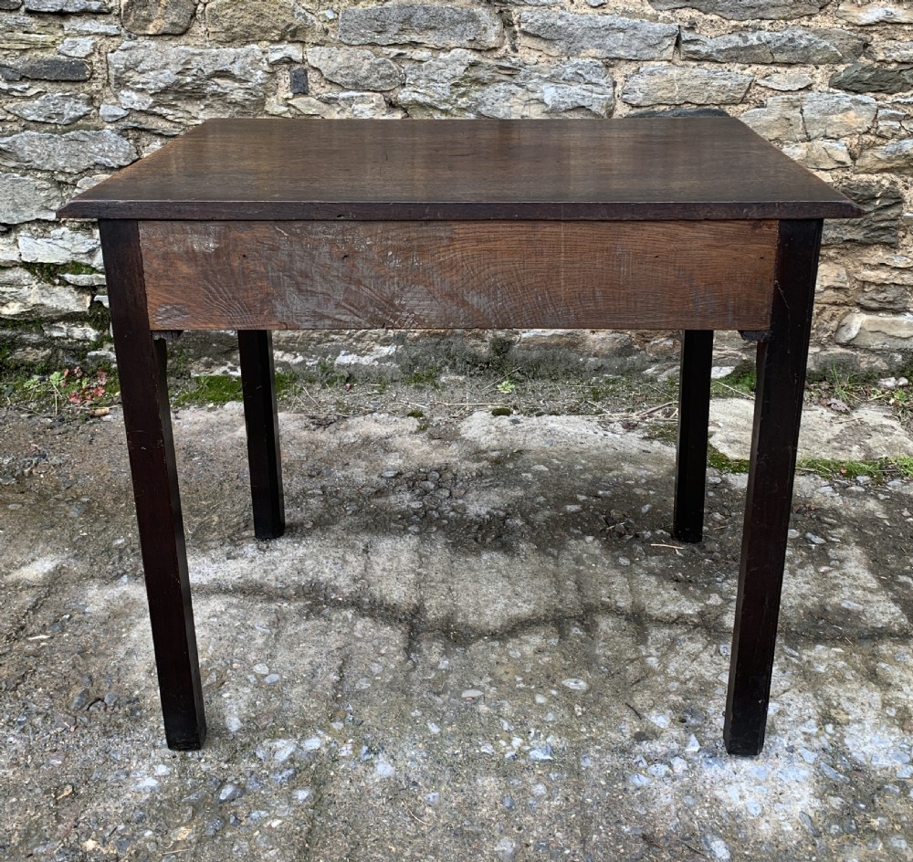George III Mahogany Side Table View XIV