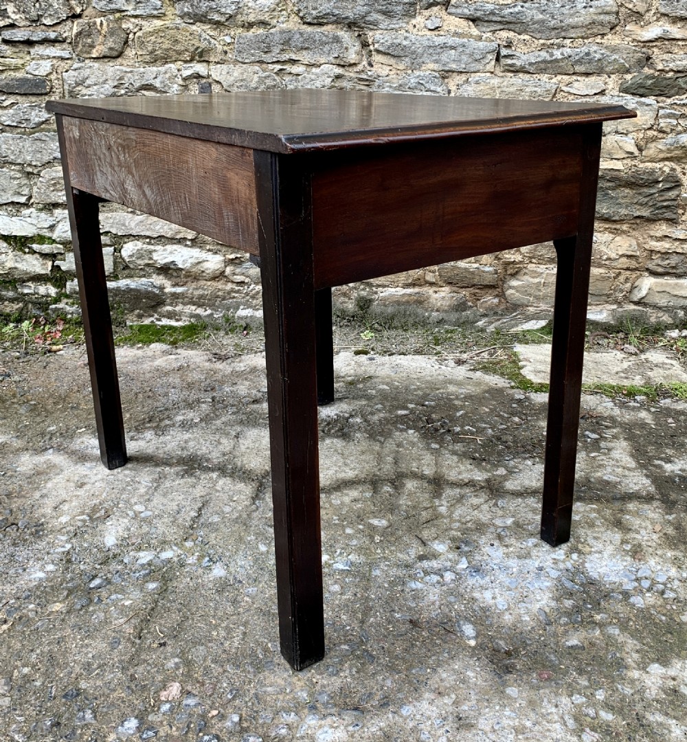 George III Mahogany Side Table View XV