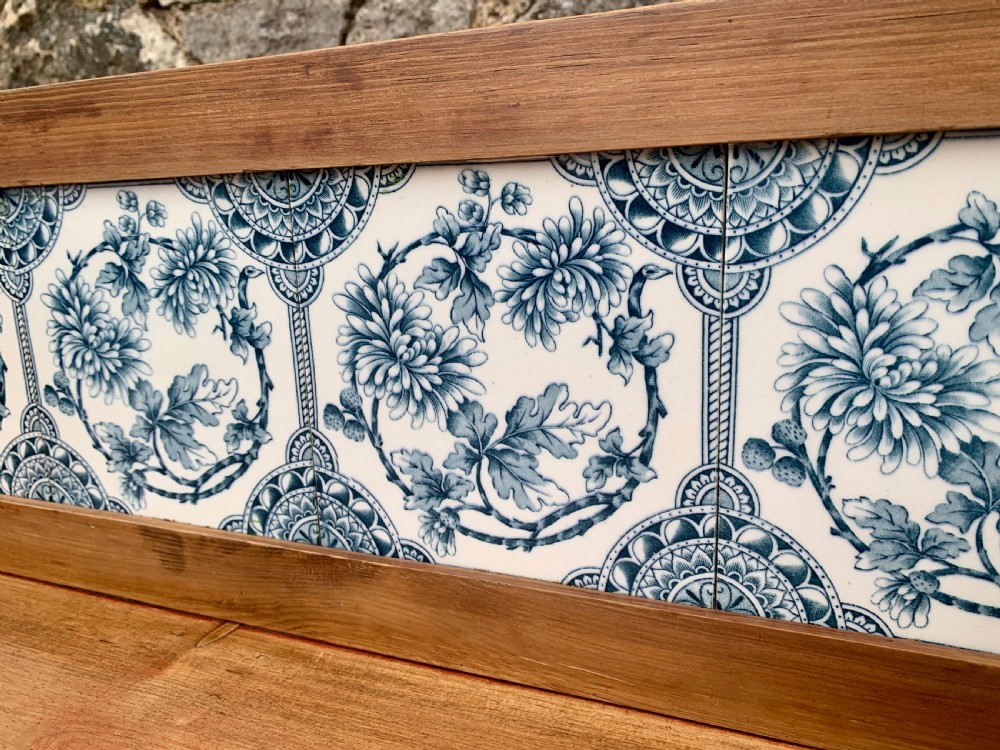 Antique Pine Tiled Washstand View XXII