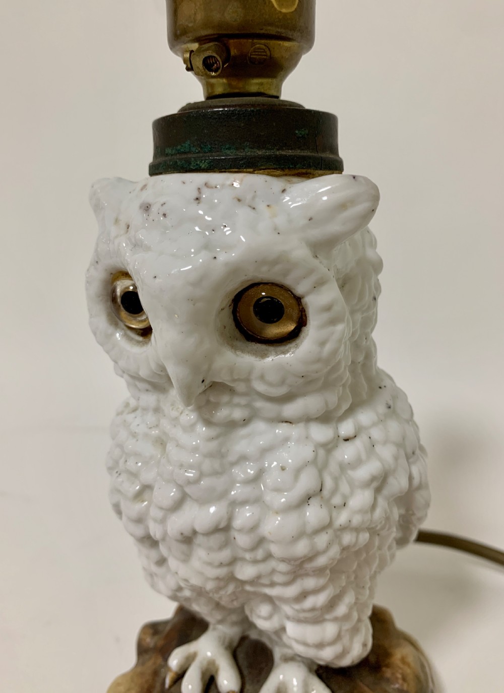 Antique Novelty Owl Table Lamp View II
