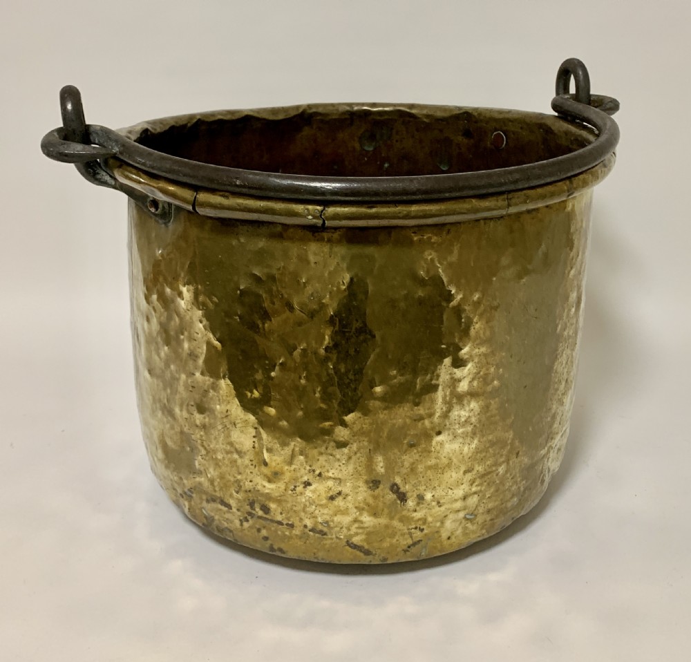 Large Antique Brass Cauldron View VII
