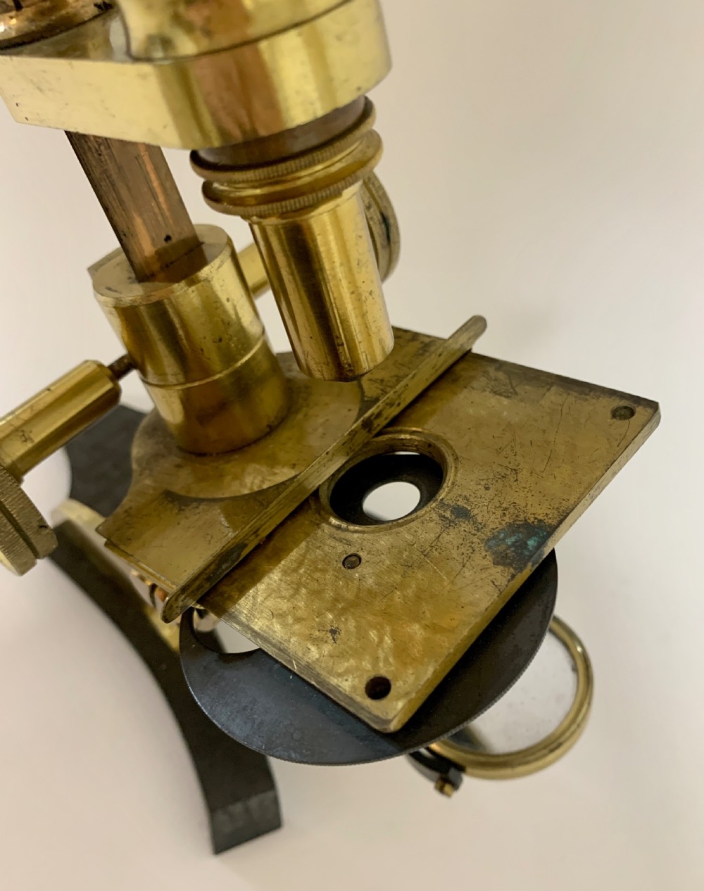 Antique Bar Limb Microscope View X