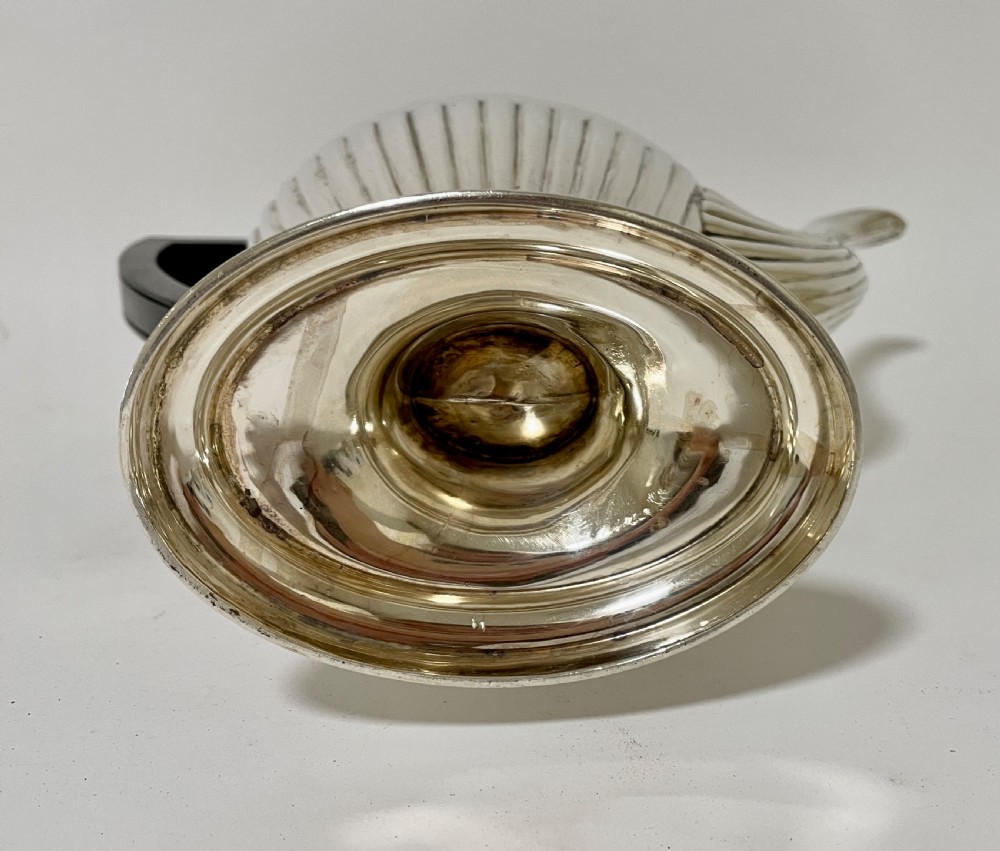 Antique Solid Sterling Silver 3 Piece Coffee Set View XV