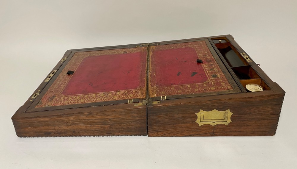 Victorian Rosewood Inlaid Writing Slope View XII