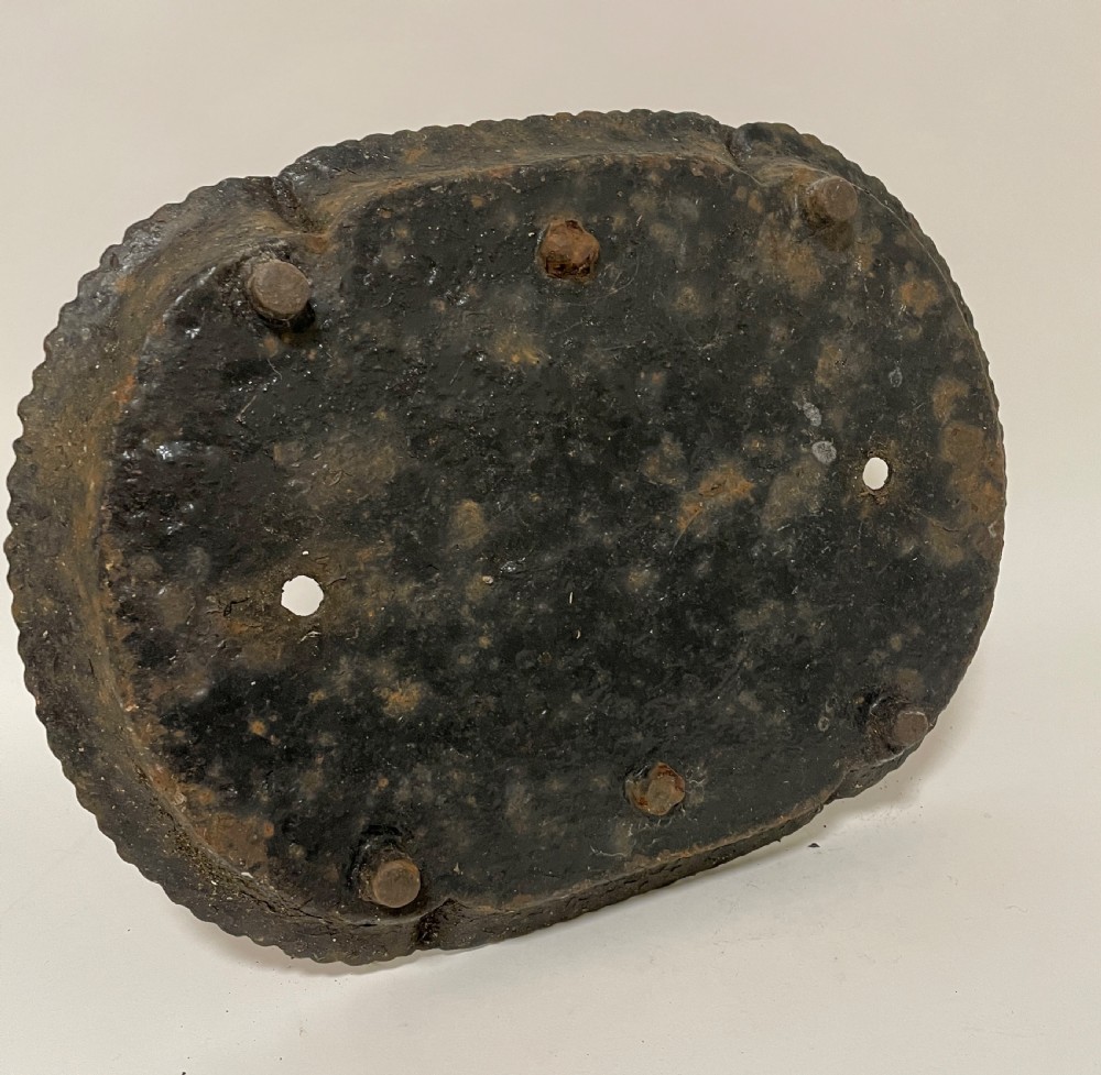 Antique Cast Iron Boot Scraper View XI