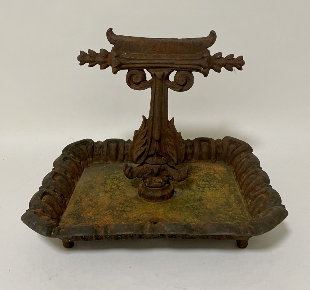 Antique Cast Iron Boot Scraper