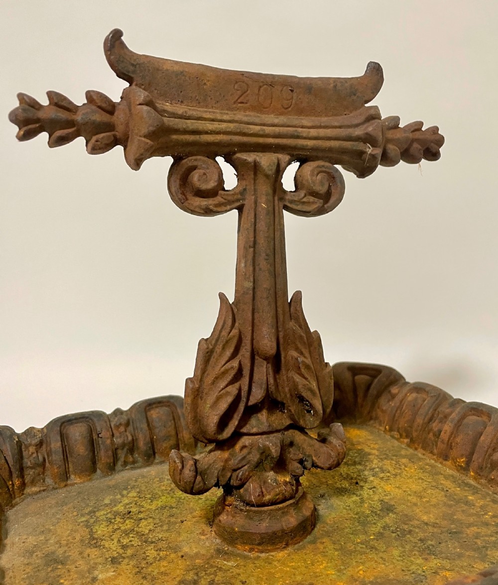 Antique Cast Iron Boot Scraper View IX