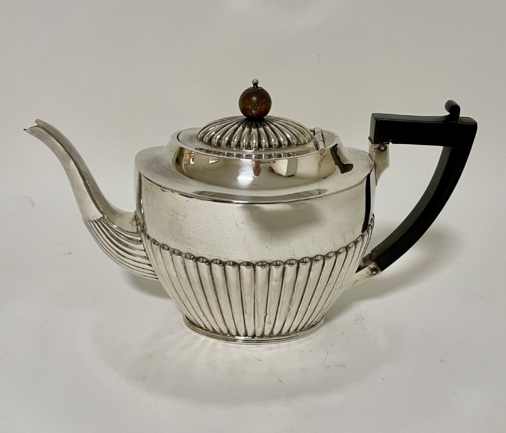 Antique Solid Sterling Silver Tea Pot