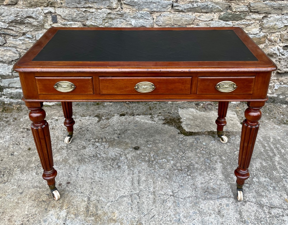Antique Victorian Mahogany Writing Table