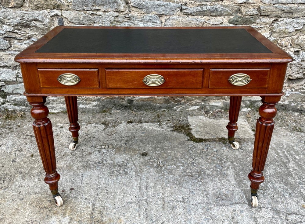 Antique Victorian Mahogany Writing Table View II