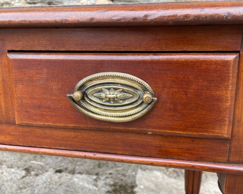 Antique Victorian Mahogany Writing Table View XVII