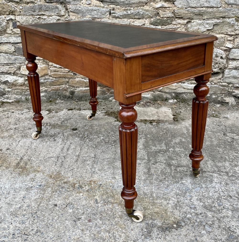 Antique Victorian Mahogany Writing Table View XXI