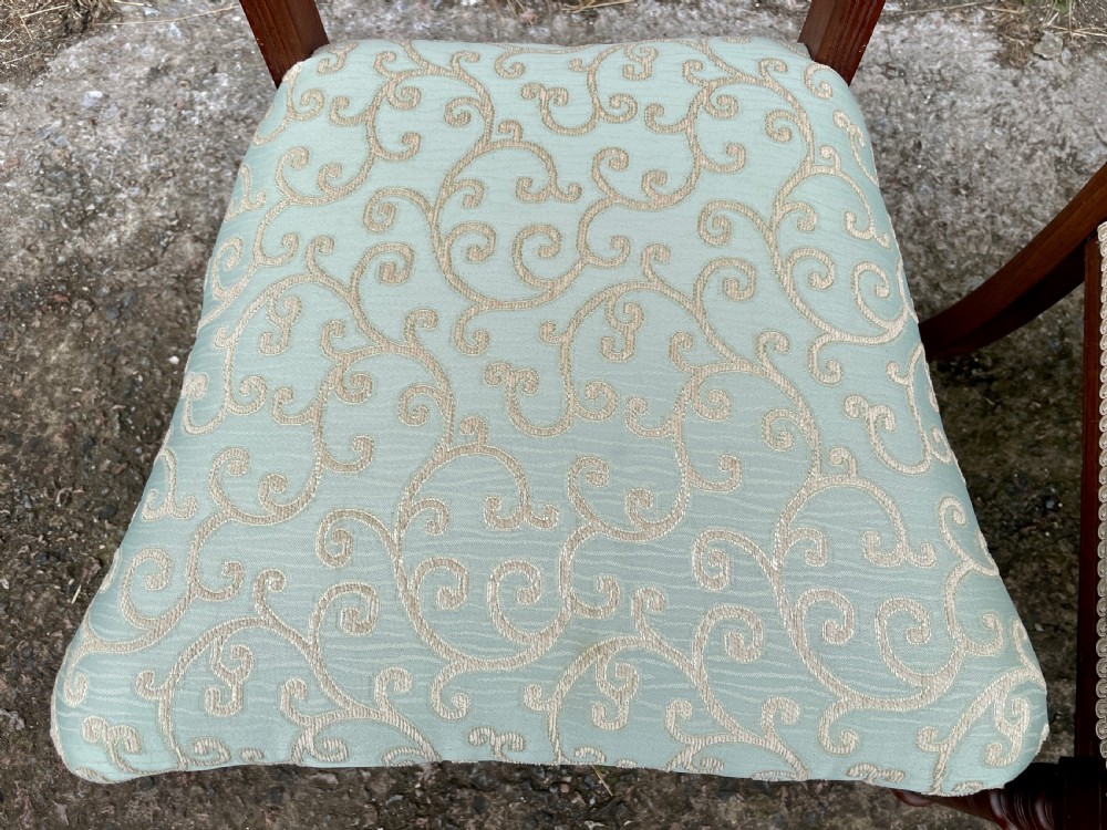 Set of 4 Antique Aesthetic Style Dining Chairs View X
