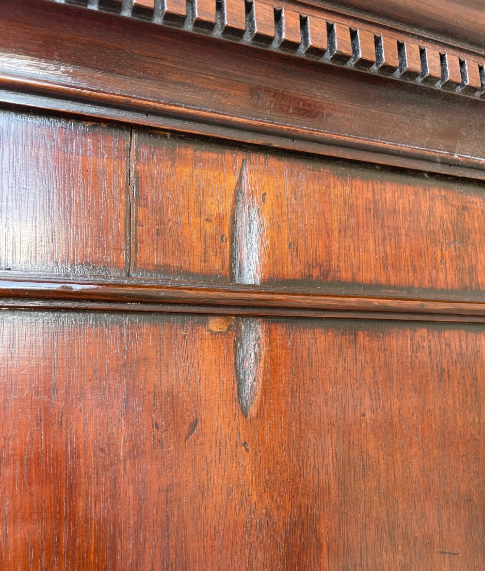 Georgian Mahogany Chest on Chest Tallboy with Brushing Slide View XXI