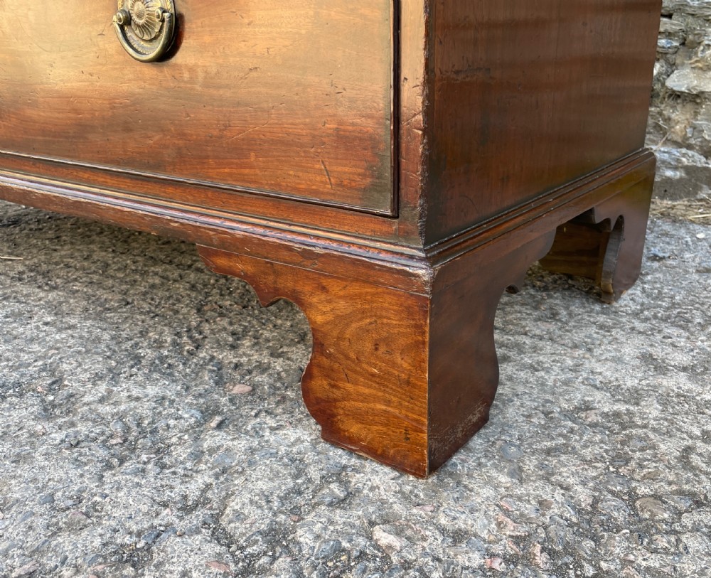 Georgian Mahogany Chest on Chest Tallboy with Brushing Slide View XXII