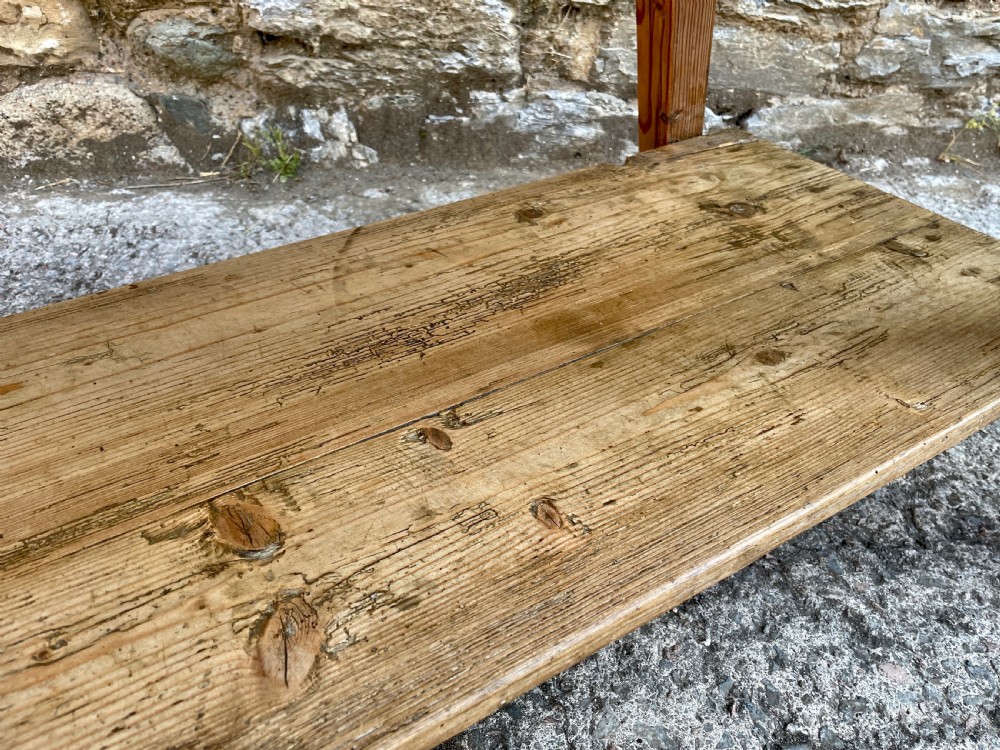 Antique Slab Top Butchers Prep Table View XXIV