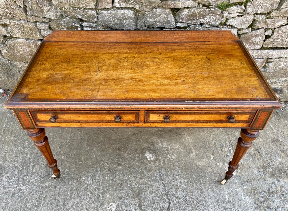 Antique Victorian Aesthetic Movement Table View III