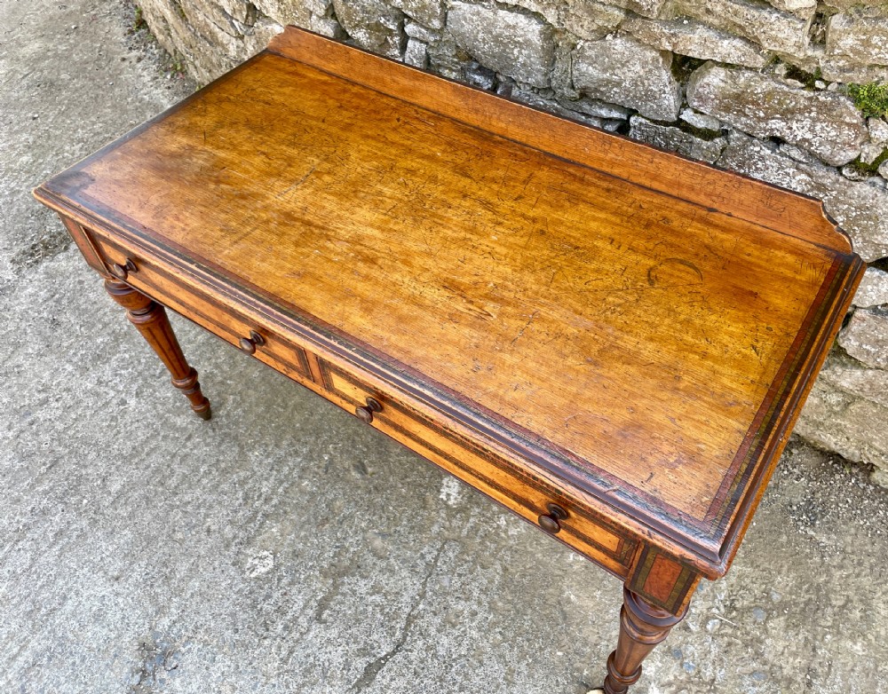 Antique Victorian Aesthetic Movement Table View VI
