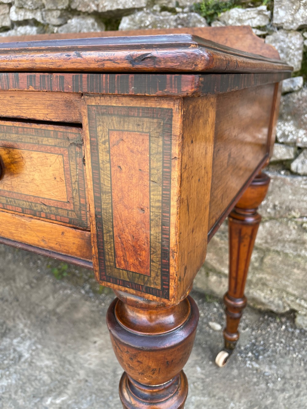 Antique Victorian Aesthetic Movement Table View XX