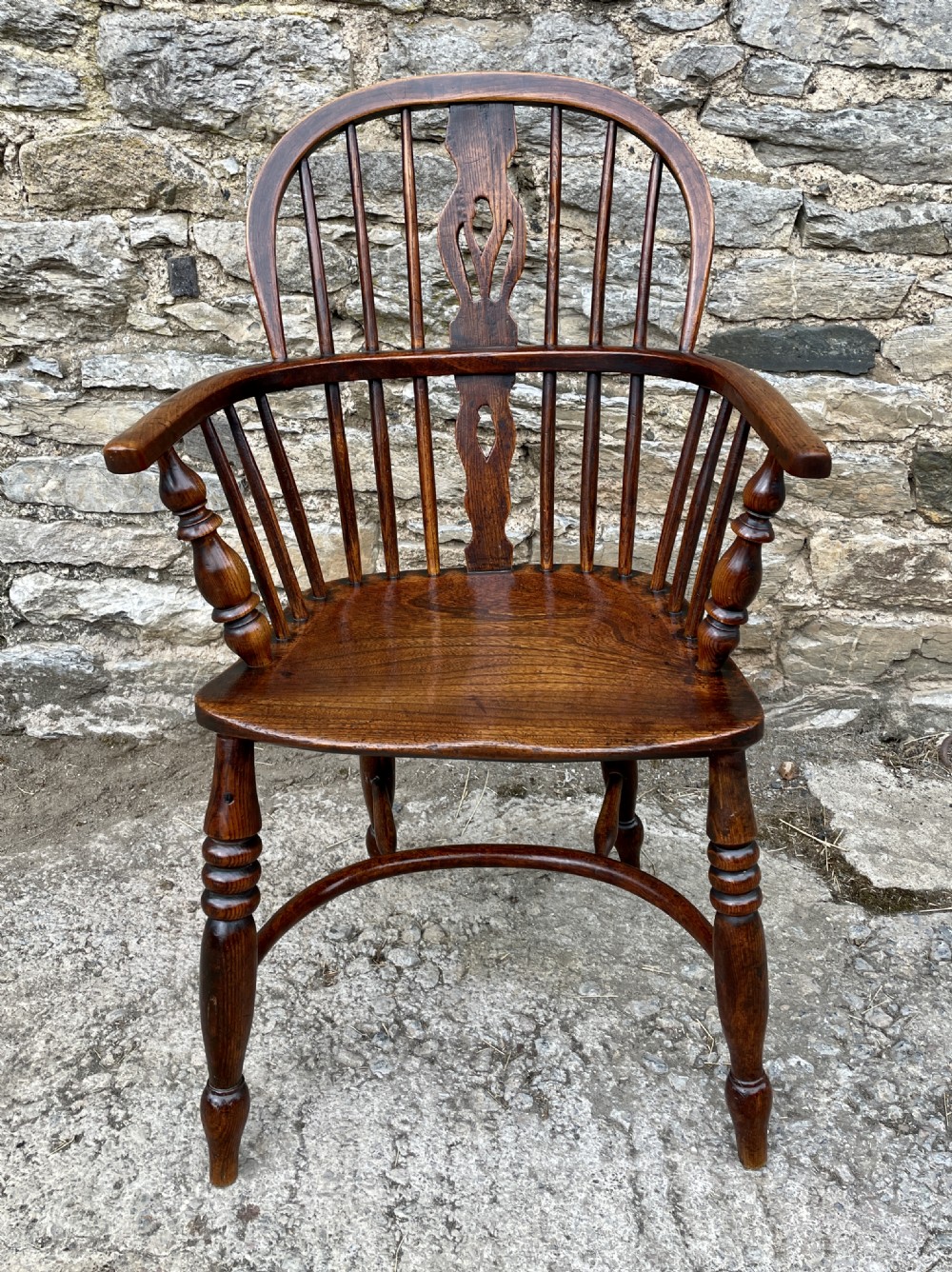 Antique Hoop Back Windsor Chair View II