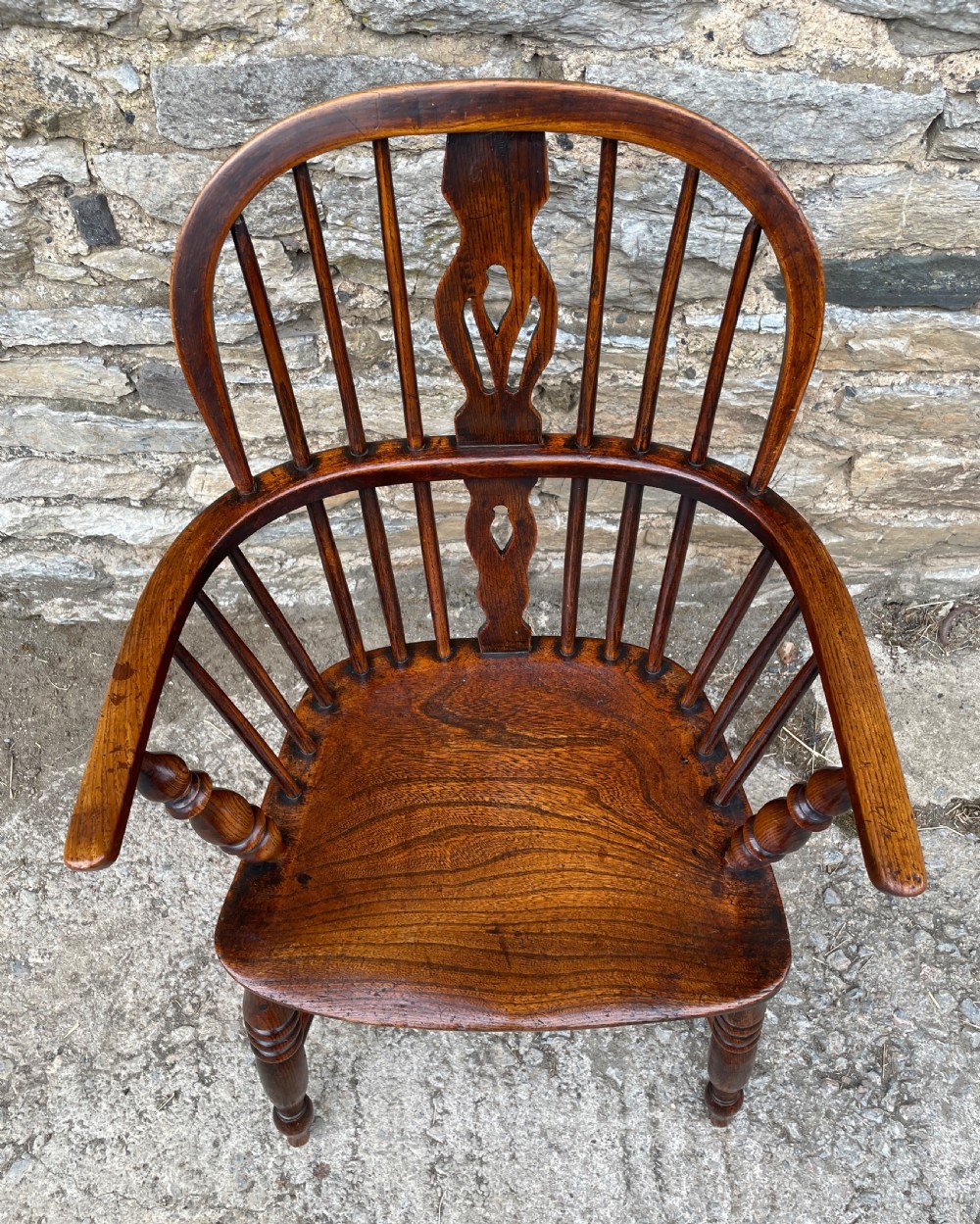 Antique Hoop Back Windsor Chair View III