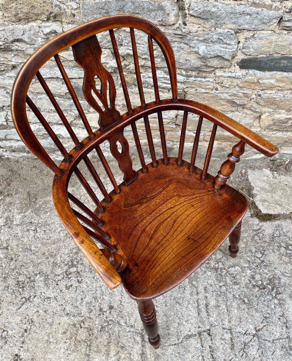 Antique Hoop Back Windsor Chair View XIV