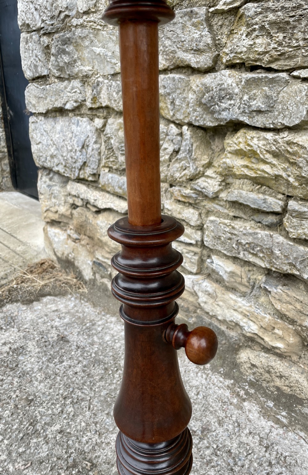 Regency Mahogany Adjustable Reading Music Table View VI