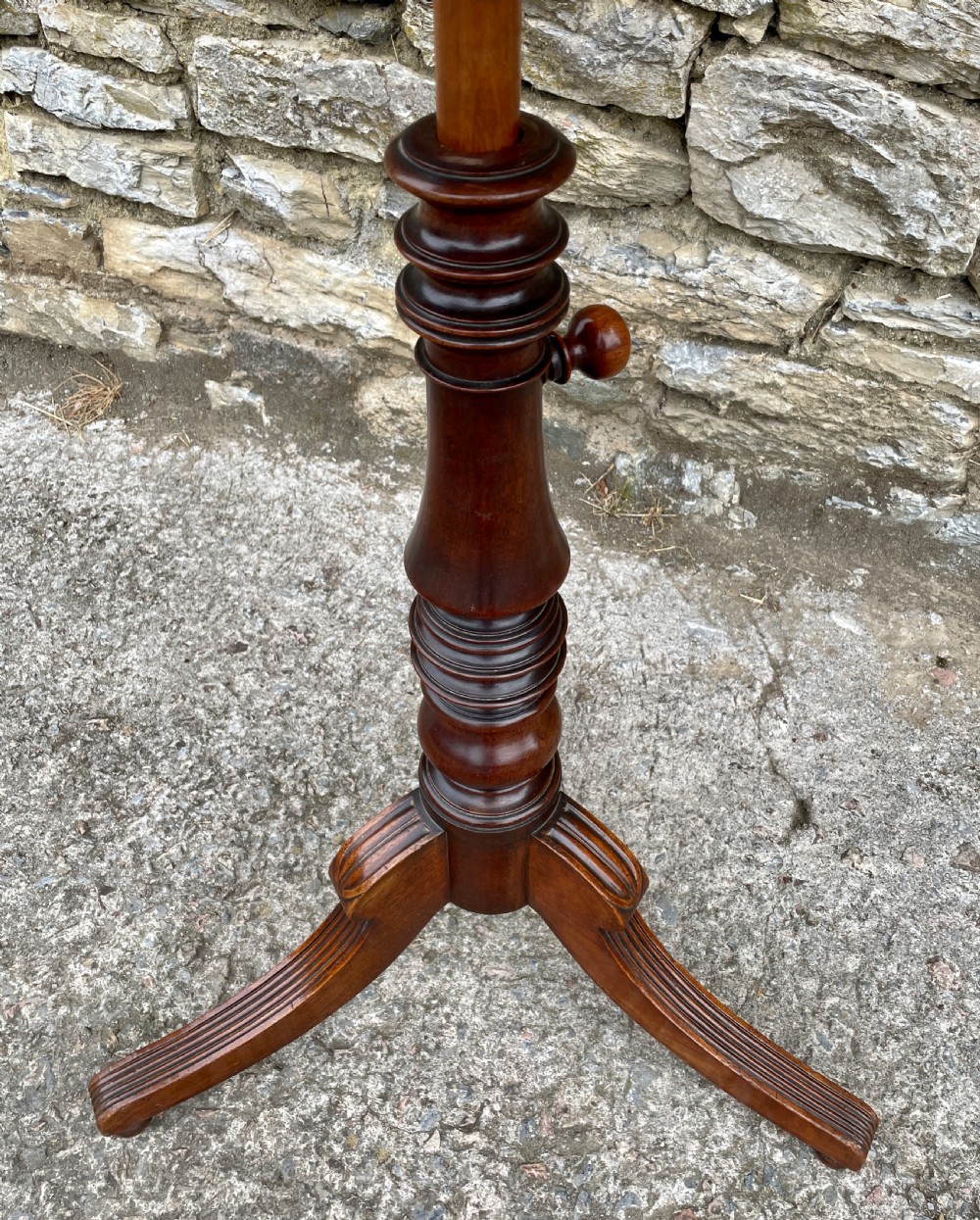 Regency Mahogany Adjustable Reading Music Table View XXVI