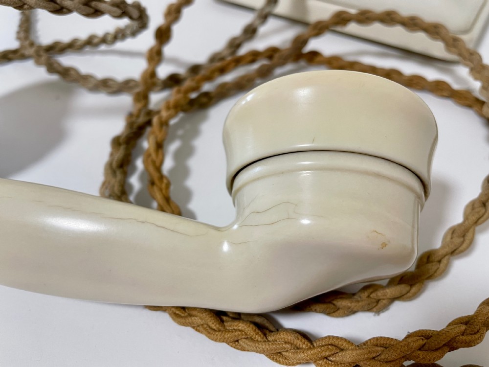 Original Bakelite GPO Ivory Telephone 164L View XVIII