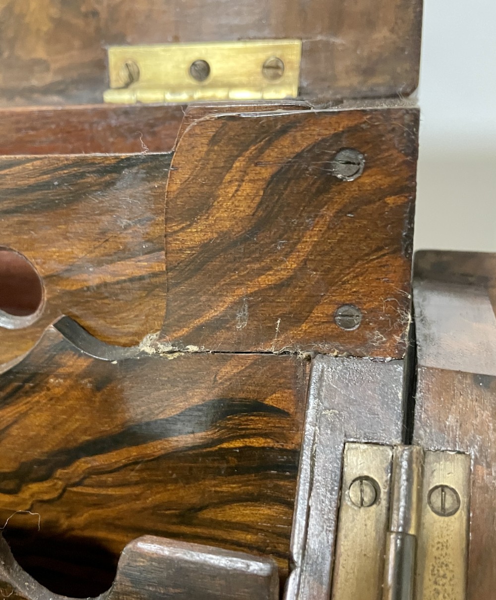 Victorian Burr Walnut Stationery Cabinet View XVI
