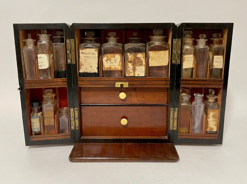 Georgian Mahogany Apothecary Cabinet View XIII