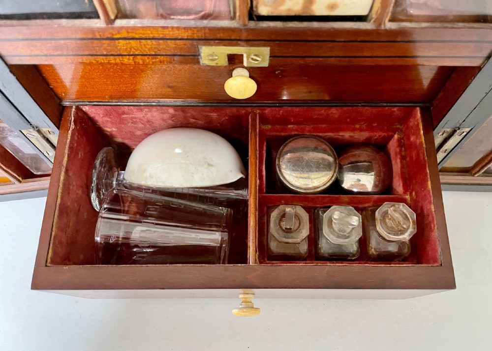 Georgian Mahogany Apothecary Cabinet View XIV