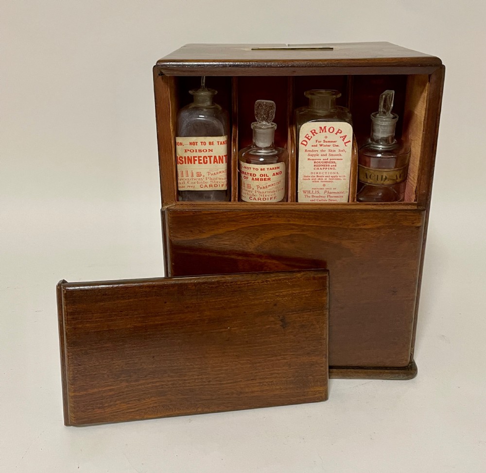 Georgian Mahogany Apothecary Cabinet View XXI