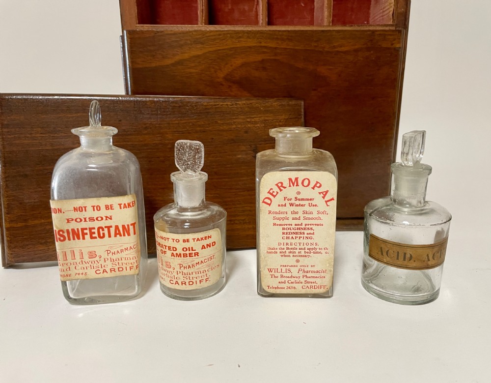 Georgian Mahogany Apothecary Cabinet View XXII