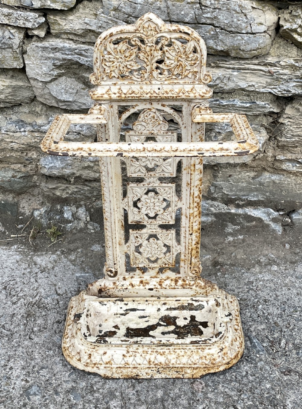 Antique Victorian Cast Iron Stick Stand