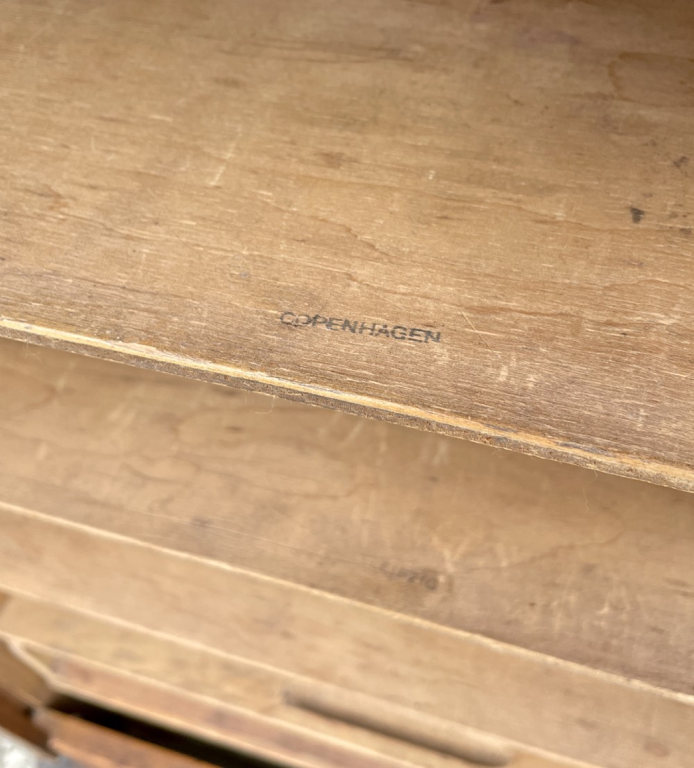 Antique Oak Tambour Filing Cabinet View VII