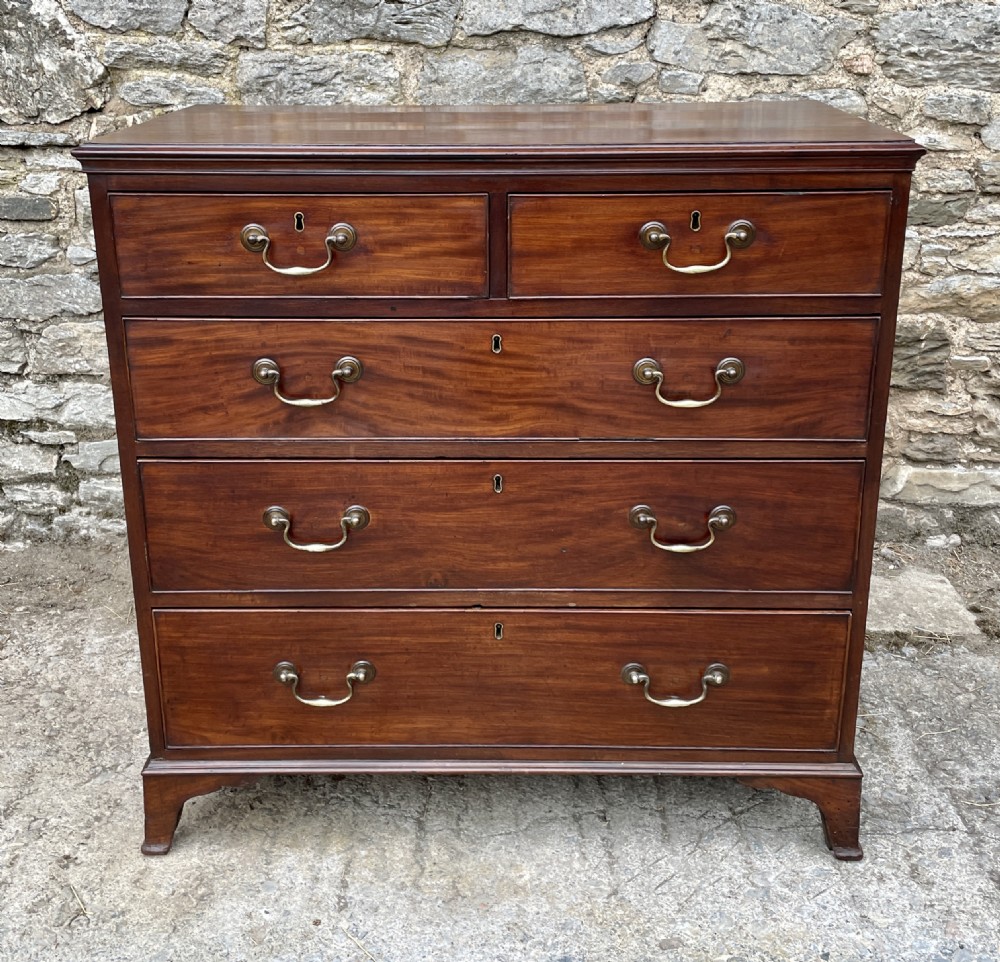 Small Georgian Mahogany Chest of Drawers