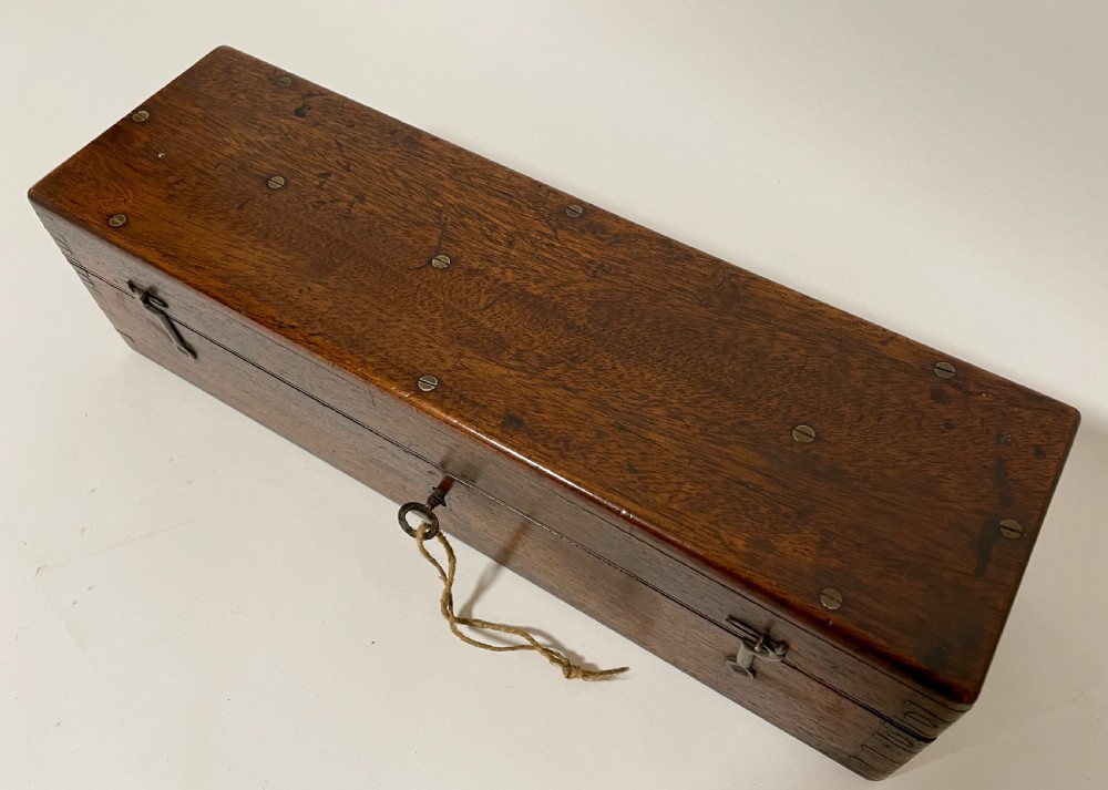 Antique Troughton & Simms Surveyors Level in Box View XIX