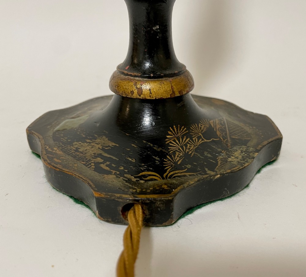 Antique Chinoiserie Table Lamp View VIII