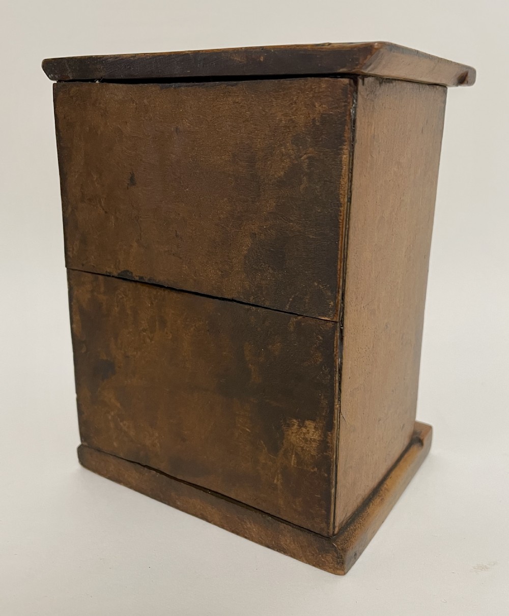 Antique Miniature Burr Chest of Drawers View IV