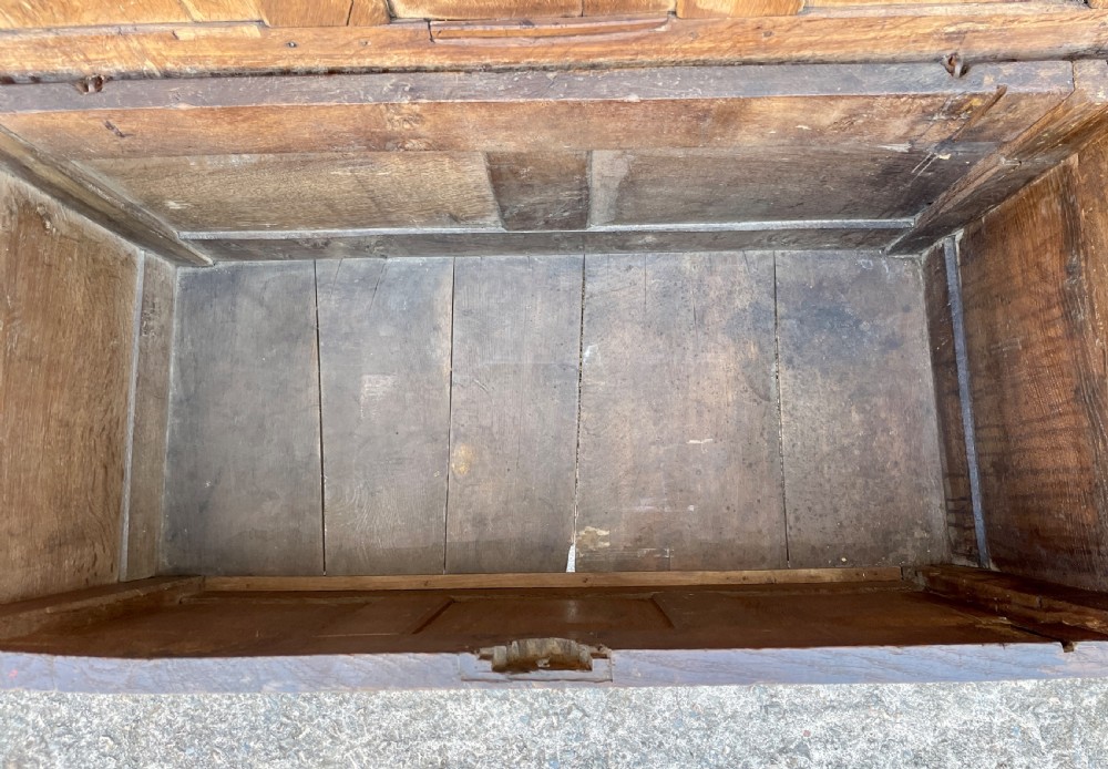 18th Century Panelled Oak Coffer View VIII