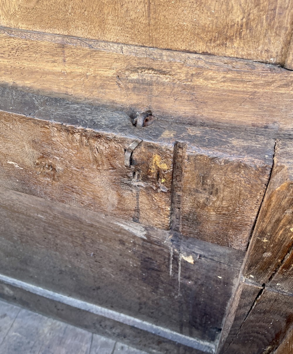18th Century Panelled Oak Coffer View IX