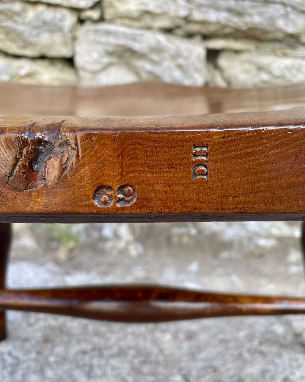Antique Windsor Bar Back Carver Chair View VIII